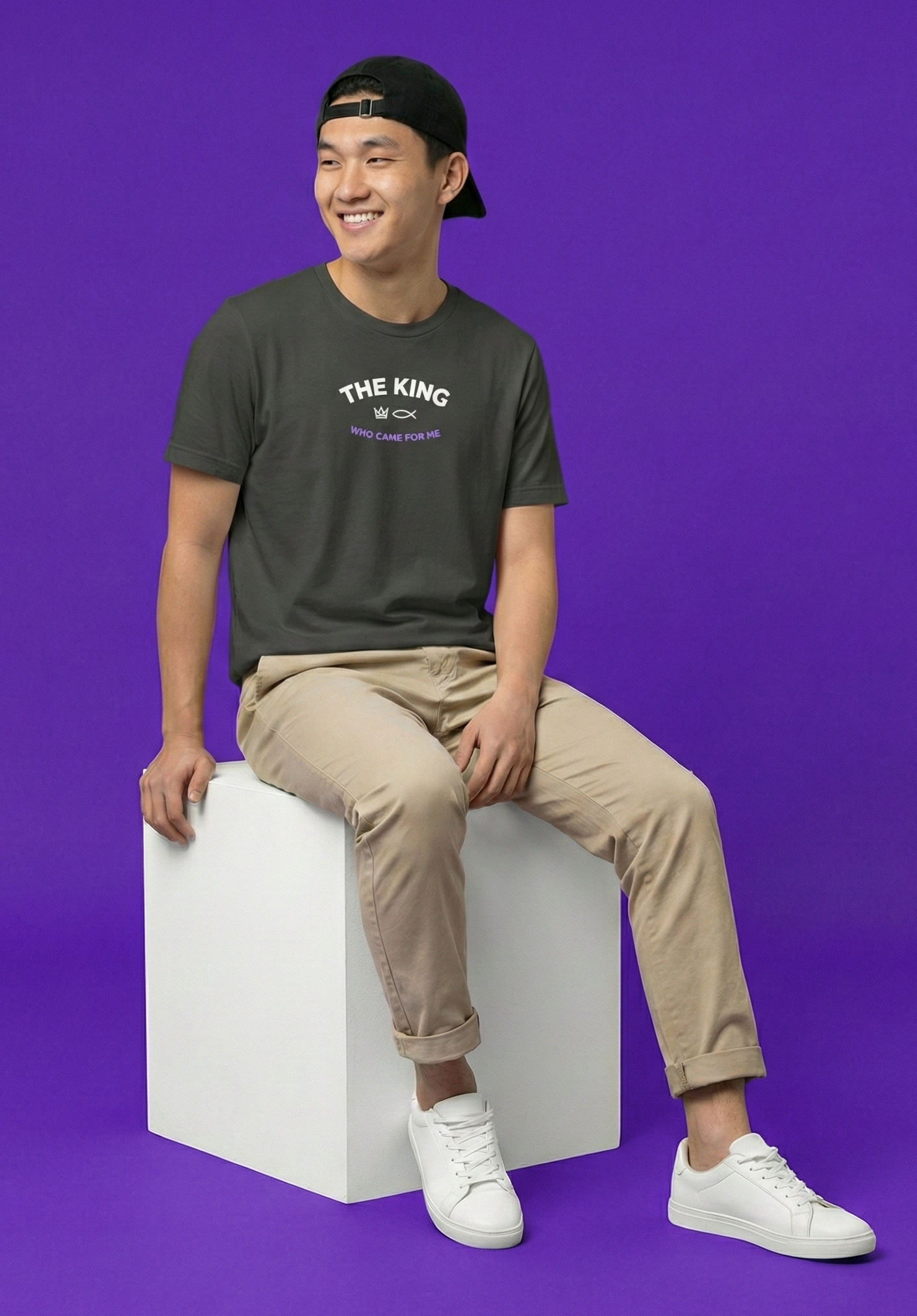 The King Who Came For Me – Faith Statement T-Shirt