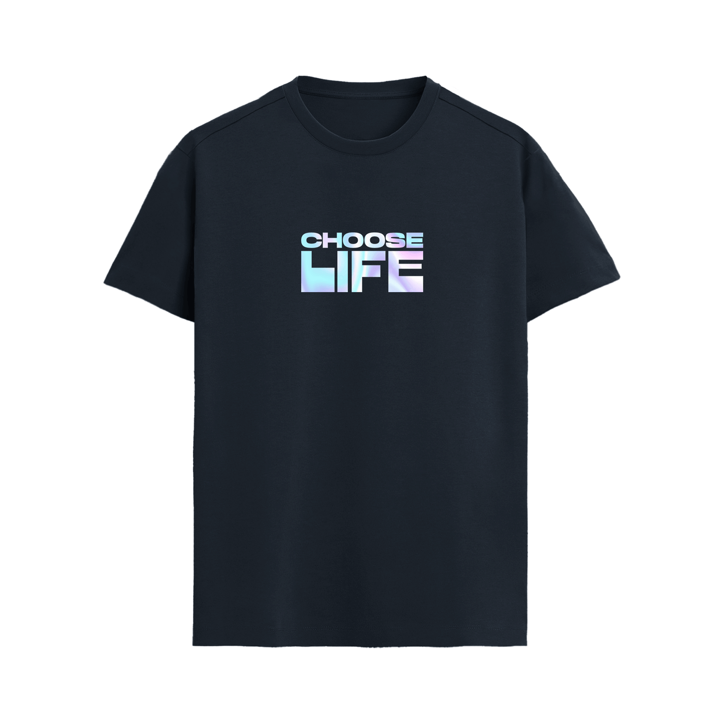 Choose Life - Rainbow Vinyl - Unisex Stretch T-shirt