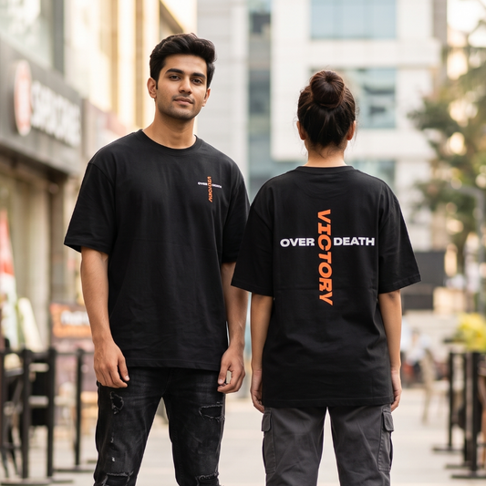 Victory Over Death – Christian Oversized T-Shirt for Easter | Hazak