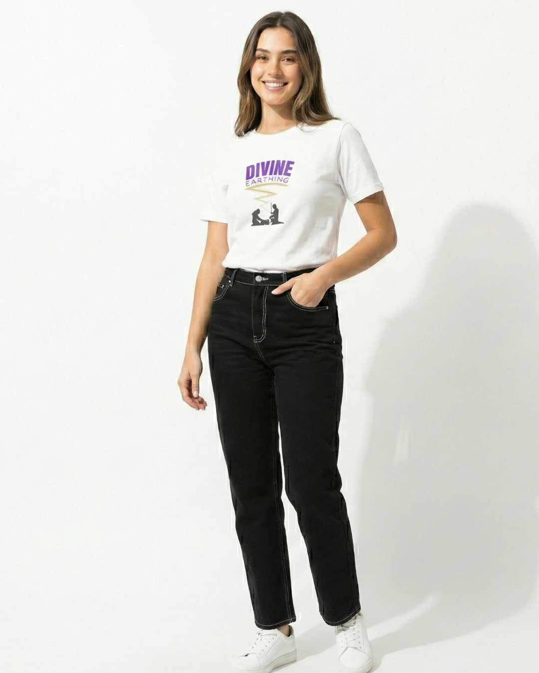 Divine Earthing – Nativity & Incarnation Women T-Shirt