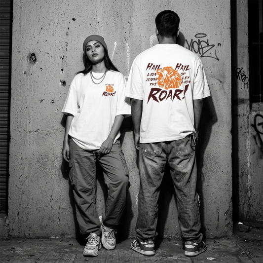 Let the Lion Roar – Christian Oversized T-Shirt | Hazak